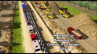 MBD:Map of Bangladesh Coming in 2021 Dhaka Rangpur Expressway