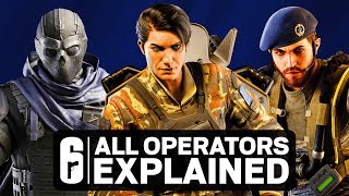 Rainbow Six Siege - All Operators Abilities Explained (September 2024)