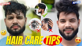 Winter Hair Care Tips For Men's😍 | Healthy and Shiny Hair