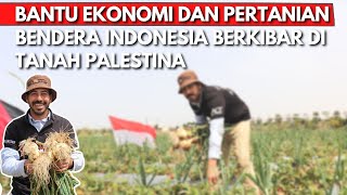 MERAH PUTIH BERKIBAR DI TANAH PALESTINA! PETANI Akhirnya PANEN Karena MODAL GRATIS dari INDONESIA