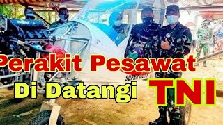 Berita Lamongan:Warga Lamongan Rakit Pesawat Terbang.