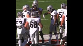 Raiders DISRESPECT Chiefs w/ pregame huddle on Kansas's City's logo before game at Arrowhead Stadium