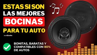 Bocinas económincas para el 80% de los autos | AudioOnline