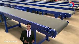 heavy duty belt conveyor #conveyor #logistics #sorting