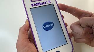 HOW TO HARD RESET VTECH KIDIBUZZ 3 (Forgot Password)