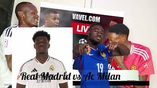 Real Madrid vs Ac Milan