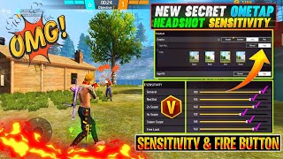 Free Fire Headshot setting 2024⚡Best Sensitivity Settings ⚙️ || Sensitivity + Hud Settings Free Fire