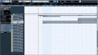 Построение партии ударных с нуля в Cubase 5