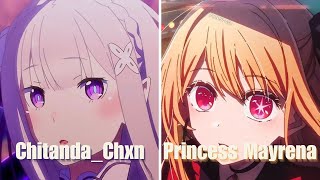 Emilia X Ruby || EDIT || Join Collab || @I_loveCats543 || Be Kind