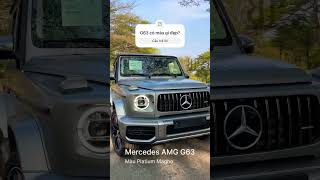 Màu đẹp là Platinum Magno trên G63 #g63amg