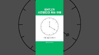 ENTJ가 시간없다고 하는 이유 @entj_ownway #entj #intj #mbti #엔티제 #인티제 #엠비티아이 #성격분석 #성향 #시간순삭