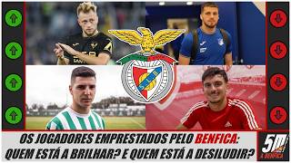 Os jogadores emprestados no Benfica em 24-25: quem é que está a brilhar e quem está a desiludir?