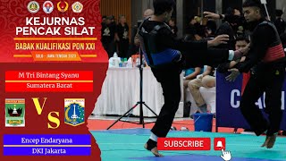 KELAS F PUTRA‼️🔥 Encep Endaryana 🔵DKI Jakarta🔵 vs M Tri Bintang Syanu 🔴Sumatera Barat🔴