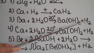 DƏRS 5 - çalışma ( Berillium yarımqrupu elementləri. Kalsium)