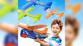 Fuwidvia 3 Pack Airplane Launcher Toys