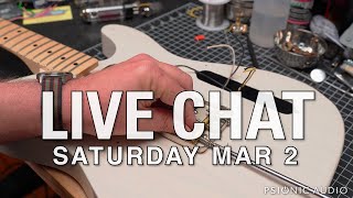 Live Chat | Amp Q&A Saturday Mar 2