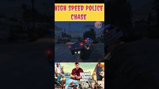 Gta 5 | Police Chase Doesn't Ends Well #Gta5 #shorts