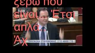 Παπακωνσταντίνου Γ. CD. Λίστα Laghard. Στήν Βουλή