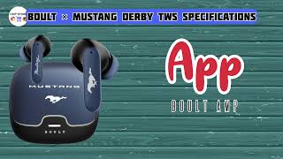 Boult x Mustang Derby TWS | Best TWS Under 1500 In 2024 | Boult × Mustang Derby Review | Hmp Store