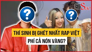 Thí sinh bị khán giả ghét nhất Rap Việt, phí cả nón vàng mùa 4? | TIN GIẢI TRÍ