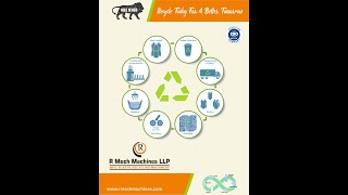 Introduction to Plastic Scrap Recycling Machines, R Mech Machines LLP, #PETBOTTLERECYCLINE