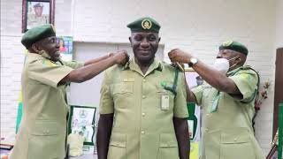 Listen to What Ja'afaru Ahemed, CGC.Tell Newly Promoted Senior Officer to do