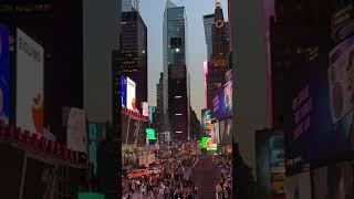 Nowy Jork - Timelapse - Times Square i widok z góry wieżowca One Vanderbilt Summit #shorts #nyc