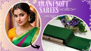 ARANI SOFT SILKS WEDDING AND PARTY WEAR SAREES