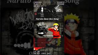 Naruto Beat Box Song #naruto #narutoshippuden #shorts #youtubeshort #viralshorts