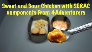 Sweet and Sour Chicken with SERAC components From 4Adventurers