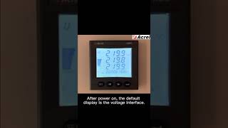 Acrel Electric | CT Ratio Setting of AMC Series Panel AC Multifunction Energy Meter