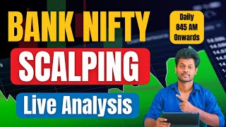 🛑Live Market Analysis | Live Scalping Nifty, Banknifty & Finnifty | Peaceful Trading Telugu lo