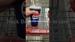 Hack Drink holder in cart