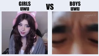 Girls vs Boys uwu Voice‎‎‎‎‎‎‎‎‎‎‎‎‎‎‎‎‎‎‎‎‎ #memes , #girlsvsboys , #girlsvsboysmeme