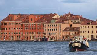 Venice Amazing view from the boat - 4K