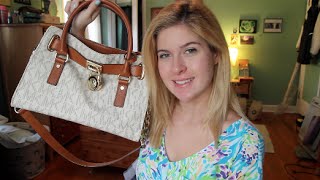 Whats in my Michele Kors Handbag 2015 | hellokatherinexo