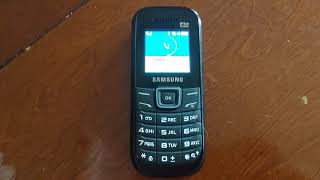 Samsung GT-E1205 incoming call