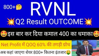 RVNL share Q2 Result Prediction OUT NOW • RVNL share news today • RVNL share targets for tomorrow