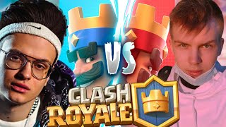 БУСТЕР ПРОТИВ СТРОГО В КЛЕШ РОЯЛЕ/  КЛЕШ РОЯЛЬ/ БУСТЕР ИГРАЕТ В CLASH ROYALE/ НАРЕЗКИ FREAK SQUAD