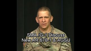 AGSU Discussion with SMA Grinston