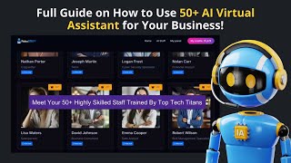 RoboSTAFF Review Full Guide on How to Use 50+ AI Virtual Assistant for Your Business!