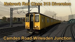 Train Simulator 2017 Cab Ride: Camden Road - Willesden Junction | Network Rail Class 313 Diversion