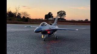 F-16 Flight - Luckiest pilot ever - I hit a sign