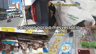 comprinhas para o mesversário de Eva/ mostrei tudo / jaleco entregue ☺️