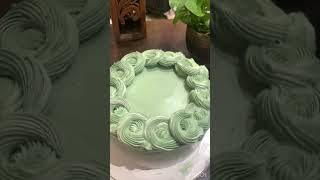 Vanilla sponge cake delivered safely //#cakedecorating #vanilla sponge cake/ #cakedecoratingideasbd