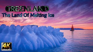 Land Of Melting Ice || Greenland || 4K HD Video || Aerial Drone View