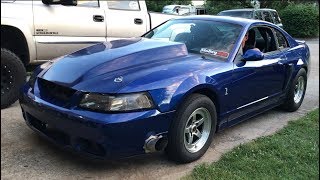 Tuning and track testing single turbo 2003 Mustang Cobra