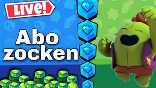 Abo Zocken, Minigames, pushen mit euch, Abos werden angezeigt | 100 ABOS? | Brawl stars live deutsch