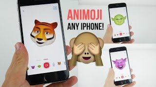 Get Animoji on iPhone, iPad IOS 12 No Jailbreak No Computer Alternative app