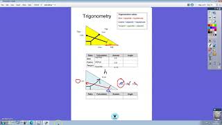 Soh cah toa Trigonometry yr9